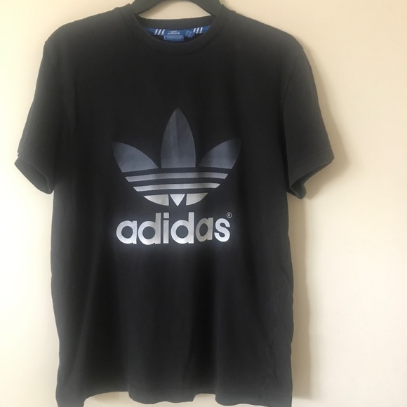 Adidas Other - Adidas Trefoil Graphic Tee Shirt. Black. Medium.
